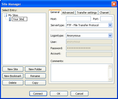How to Windows Explorer to upload files to your site - Step 3 of 7