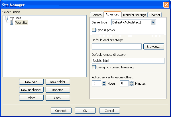 How to Windows Explorer to upload files to your site - Step 5 of 7
