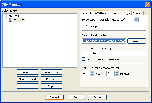 How to Windows Explorer to upload files to your site - Step 6 of 7